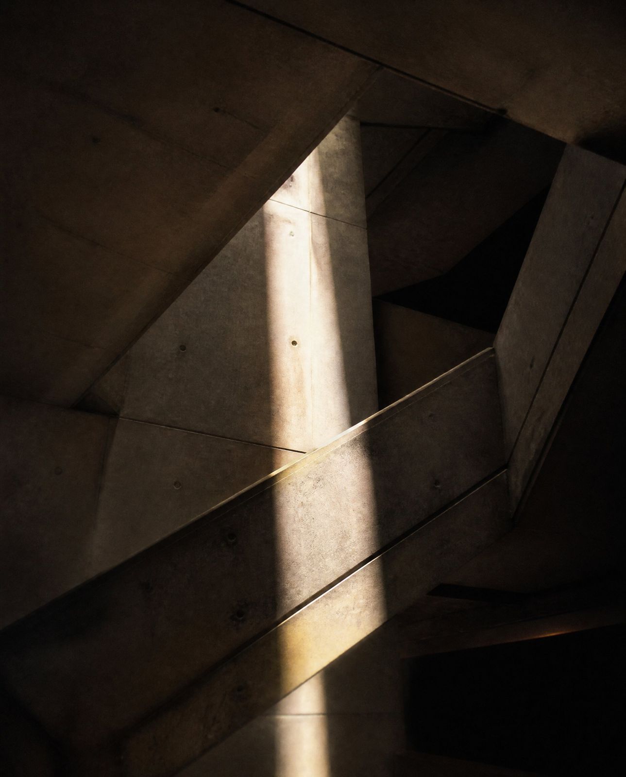 Concrete stairwell